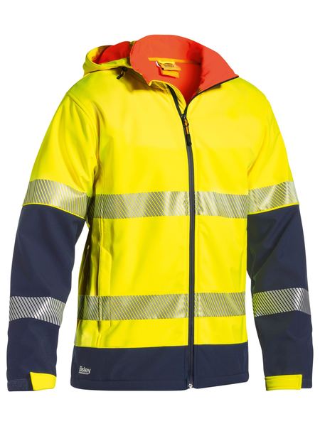 B-Protected distribute this product which is made by Bisley. The Taped Hi Vis Ripstop Bonded Fleece Jacket has the part number of B-BJ6934T