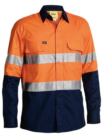 X Airflow Taped Hi Vis Ripstop Shirt - made by Bisley