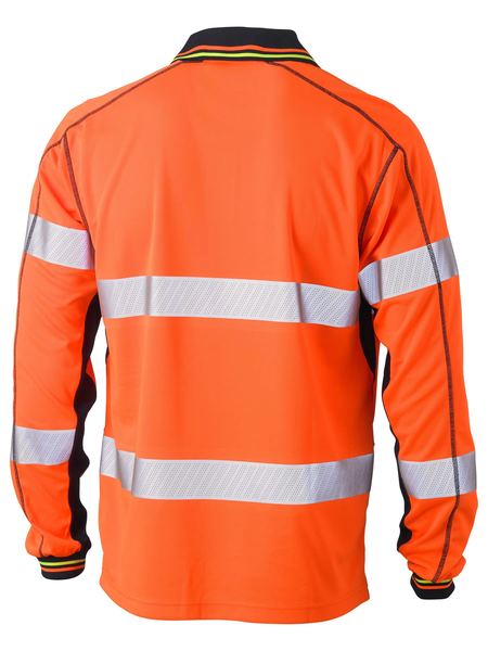 This product is made by Bisley and distributed by B-Protected. The Taped Hi Vis Polyester Mesh Polo has the part number of B-BK6219T