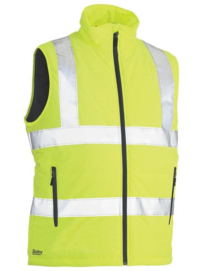 Taped Hi Vis Puffer Vest - made by Bisley