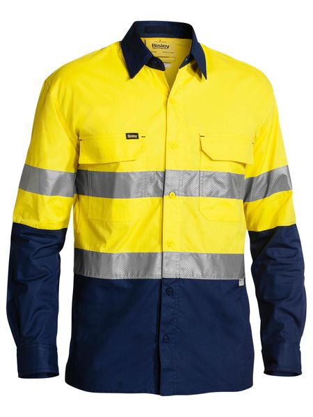 X Airflow Taped Hi Vis Ripstop Shirt - made by Bisley