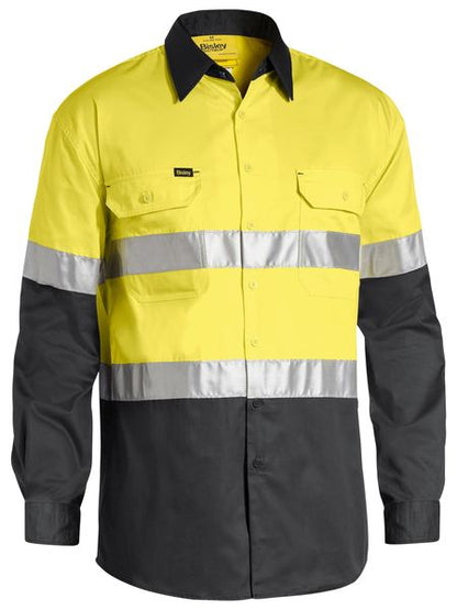 Taped Hi Vis Cool Lightweight Shirt - made by Bisley