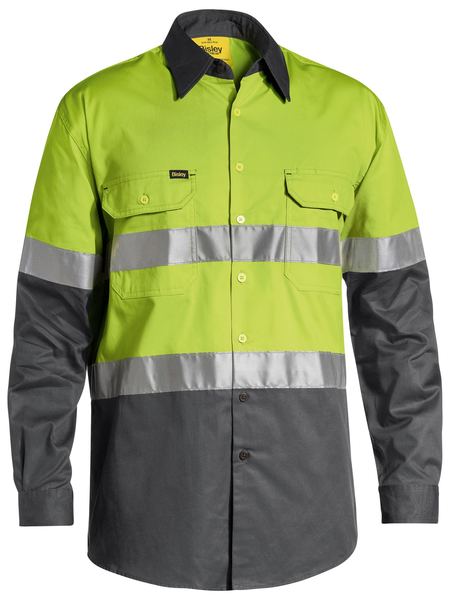 Taped Hi Vis Cool Lightweight Shirt - made by Bisley