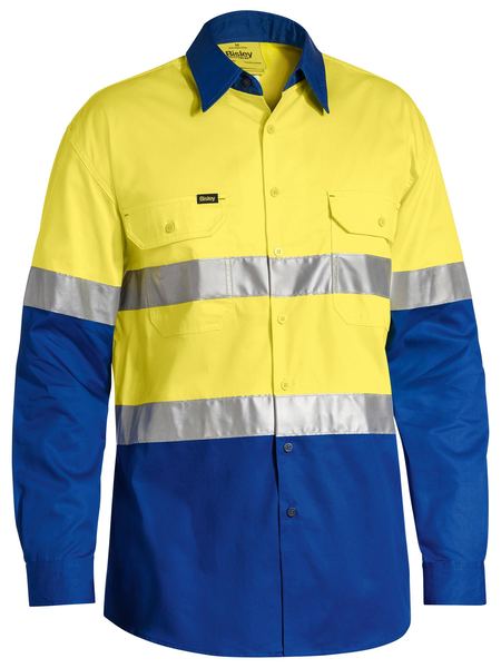 Taped Hi Vis Cool Lightweight Shirt - made by Bisley