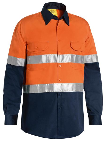 Taped Hi Vis Cool Lightweight Shirt - made by Bisley