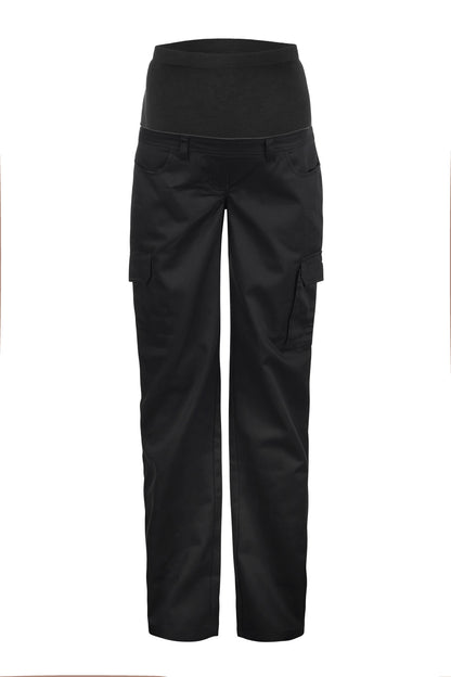 Ladies Maternity Cargo Trousers - made by Workcraft