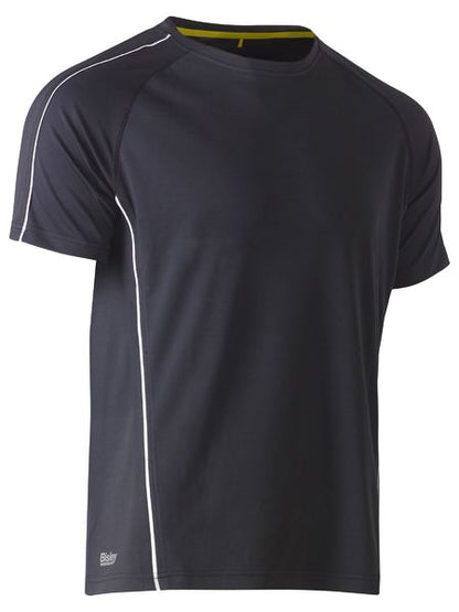 Cool Mesh Tee With Reflective Piping - made by Bisley