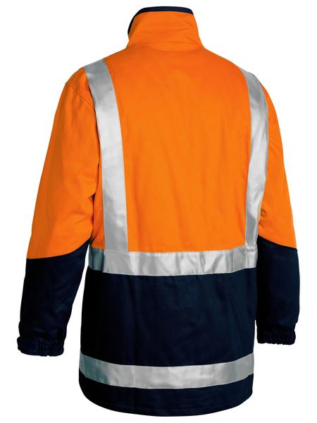 Taped Hi Vis 3 In 1 Drill Jacket - made by Bisley