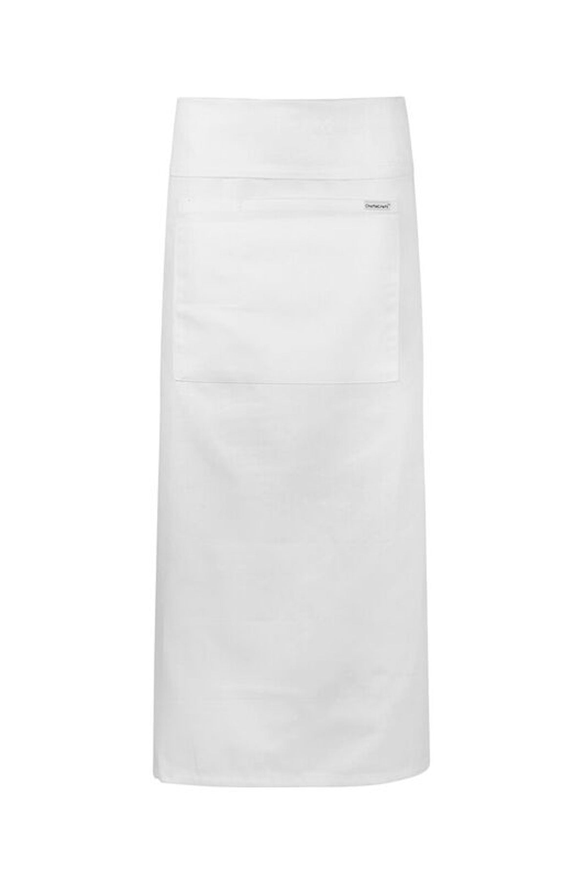 Continental Apron with Pocket and Fold Over - made by ChefsCraft