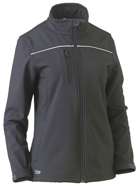 This product is made by Bisley and distributed by B-Protected. The Womens Soft Shell Jacket has the part number of B-BJL6060