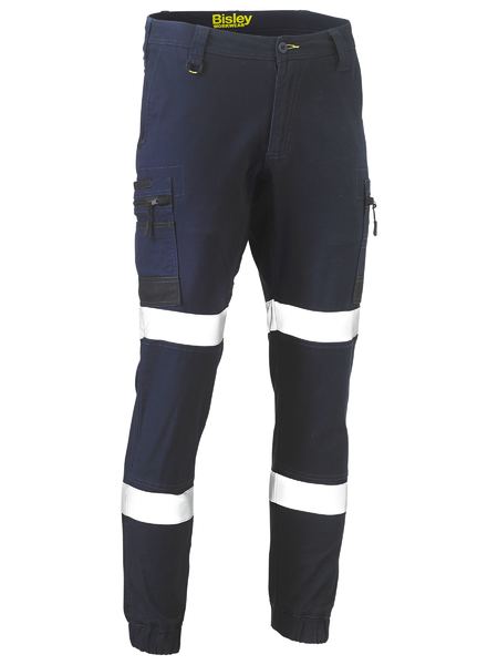 Flx And Move Taped Stretch Cargo Cuffed Pants - made by Bisley