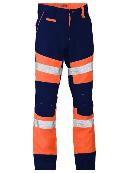 Taped Biomotion Contrast Hi Vis Pant - made by Bisley