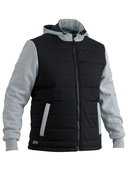 Flx And Move Contrast Puffer Fleece Hooded Jacket - made by Bisley