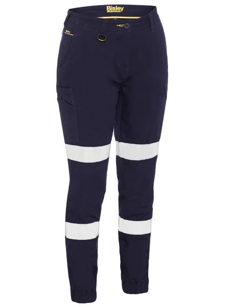 B-Protected distribute this product which is made by Bisley. The Womens Taped Cotton Cargo Cuffed Pants has the part number of B-BPL6028T