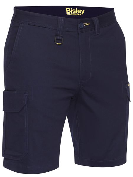 Stretch Cotton Drill Cargo Short - made by Bisley