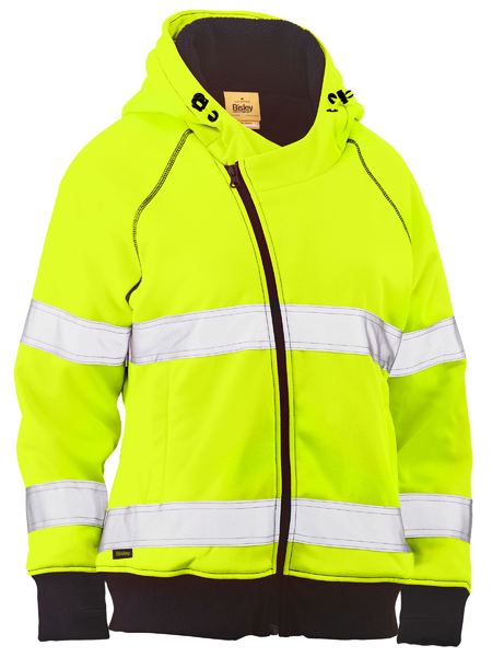 B-Protected distribute this product which is made by Bisley. The Womens Taped Hi Vis Fleece Zip Front Hoodie has the part number of B-BKL6819T