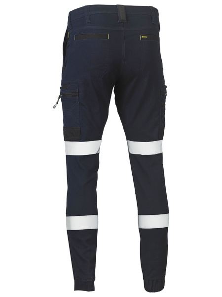 This product is made by Bisley and distributed by B-Protected. The Flx And Move Taped Stretch Denim Cargo Cuffed Pants has the part number of B-BPC6335T