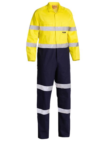 Taped Hi Vis Drill Coverall - made by Bisley