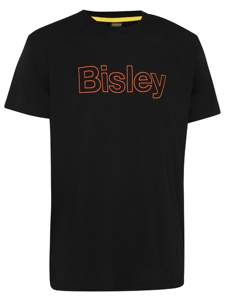 Bisley Cotton Outline Logo Tee - made by Bisley