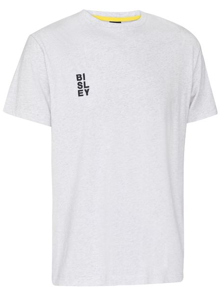 Bisley Cotton Vertical Logo Tee - made by Bisley