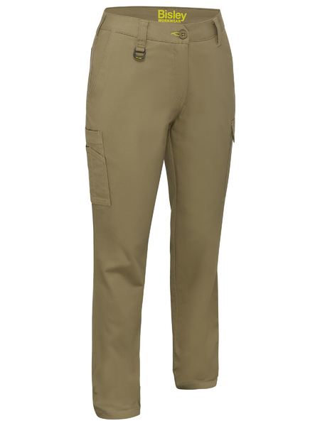 This product is made by Bisley and distributed by B-Protected. The Womens Stretch Cotton Cargo Pants has the part number of B-BPLC6008