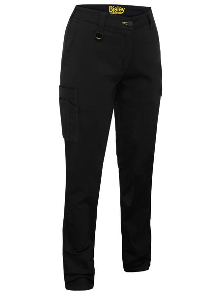 Womens Stretch Cotton Cargo Pants - made by Bisley