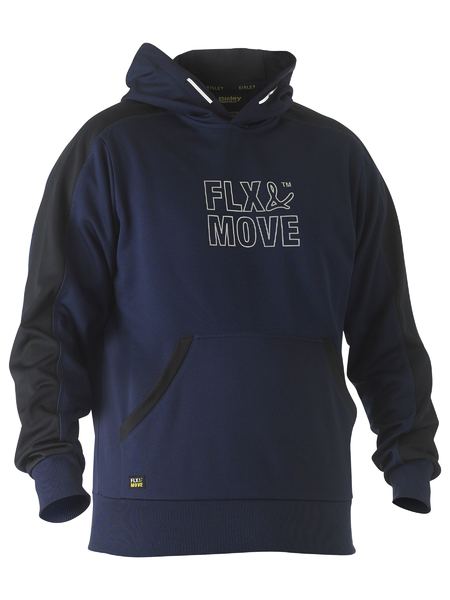 Flx And Move Pullover Hoodie With Print - made by Bisley