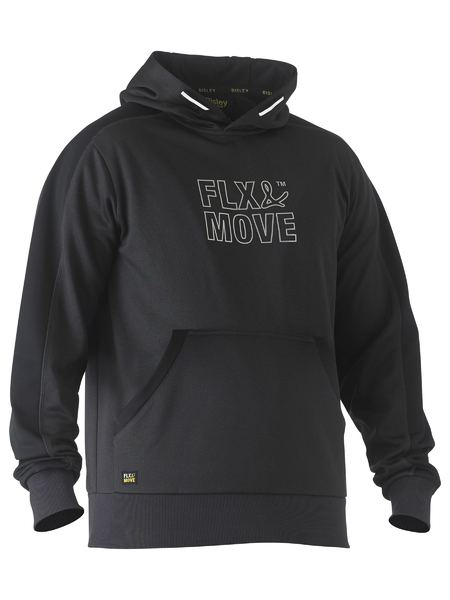 Flx And Move Pullover Hoodie With Print - made by Bisley