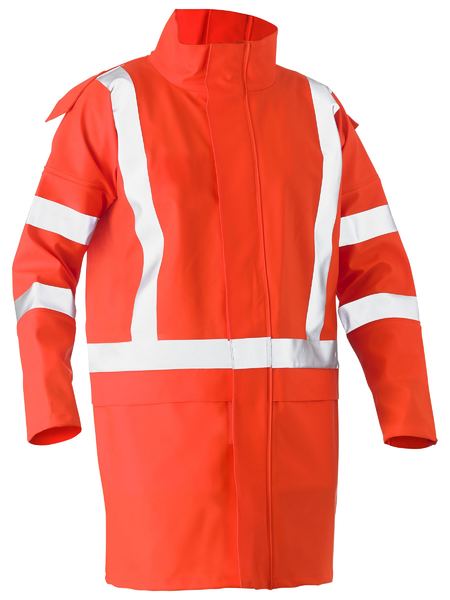 X Taped Hi Vis Storm Jacket - made by Bisley