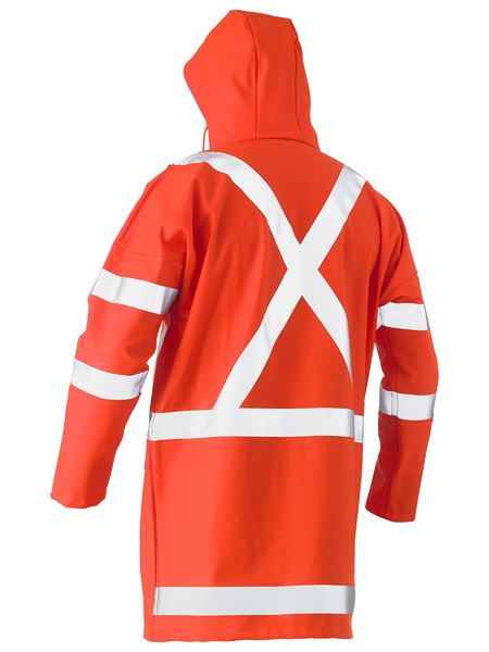 X Taped Hi Vis Storm Jacket - made by Bisley