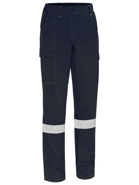 Apex 240 Womens Taped Hi Vis Fr Ripstop Cargo Pants - made by Bisley