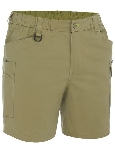 Stretch Cotton Drill Cargo Short - made by Bisley