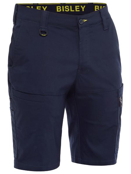 Flx And Move Stretch Utility Zip Cargo Short - made by Bisley