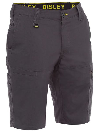 Flx And Move Stretch Utility Zip Cargo Short - made by Bisley