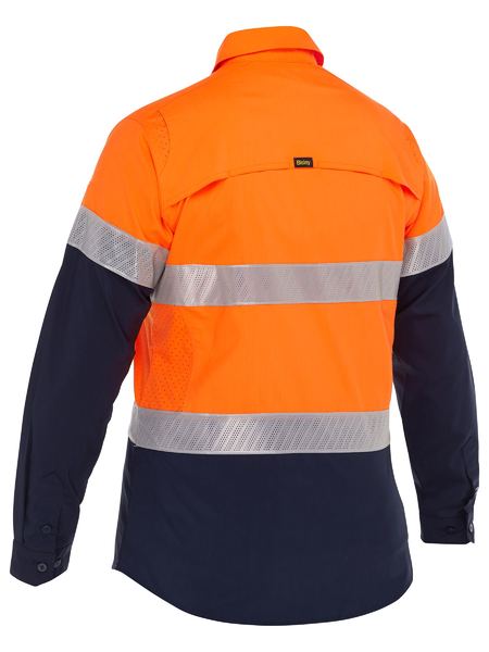 This product is made by Bisley and distributed by B-Protected. The Womens X Airflow Hi Vis Taped Shirt has the part number of B-BL6491T