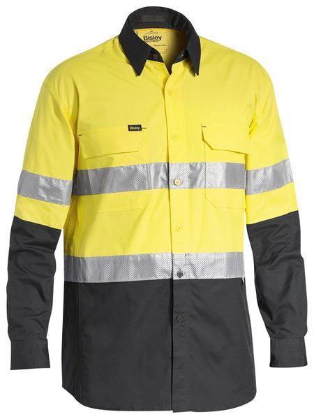 X Airflow Taped Hi Vis Ripstop Shirt - made by Bisley