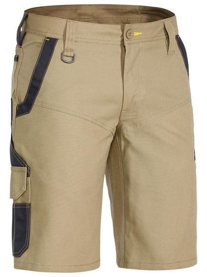 Flx And Move Stretch Utility Zip Cargo Short - made by Bisley