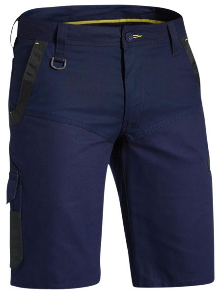 Flx And Move Stretch Utility Zip Cargo Short - made by Bisley