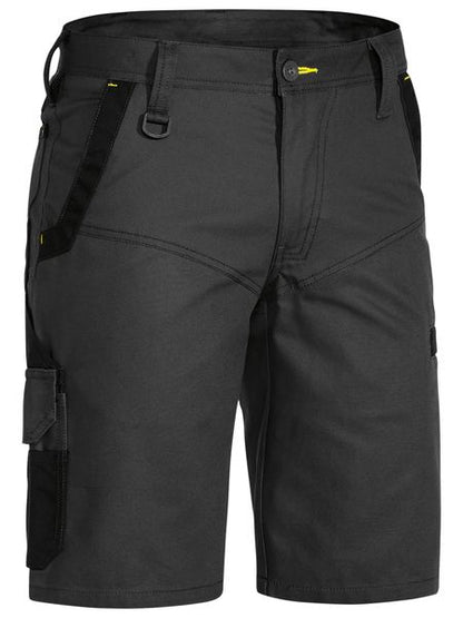 Flx And Move Stretch Utility Zip Cargo Short - made by Bisley