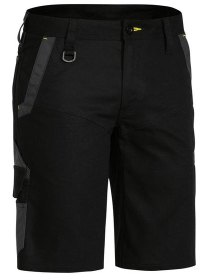 Flx And Move Stretch Utility Zip Cargo Short - made by Bisley