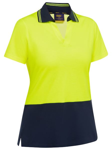 B-Protected distribute this product which is made by Bisley. The Womens Hi Vis V Neck Polo has the part number of B-BKL1234