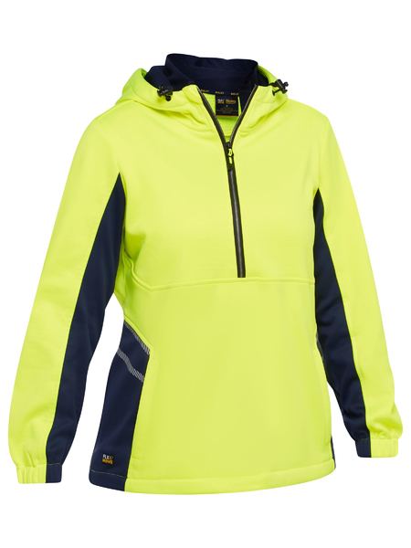 B-Protected distribute this product which is made by Bisley. The Womens Hi Vis Water Repellent Fleece Hoodie has the part number of B-BKL6571