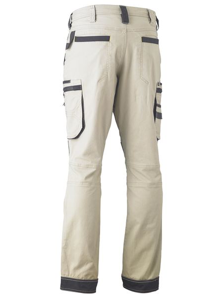 Flx And Move Stretch Utility Zip Cargo Pants - made by Bisley