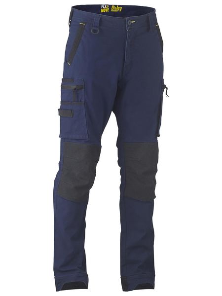 Flx And Move Stretch Utility Zip Cargo Pants - made by Bisley