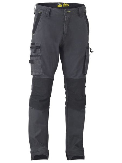 Flx And Move Stretch Utility Zip Cargo Pants - made by Bisley