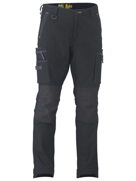 Flx And Move Stretch Utility Zip Cargo Pants - made by Bisley