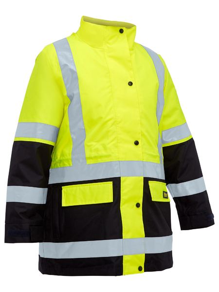 B-Protected distribute this product which is made by Bisley. The Womens Taped Hi Vis 5 In 1 Rain Jacket has the part number of B-BKL6975