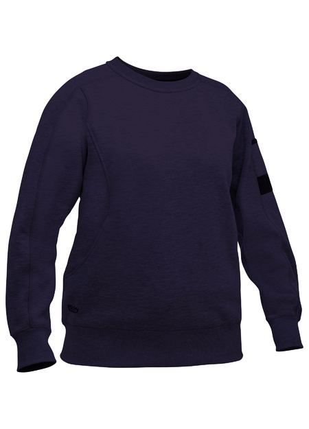 Womens Fleece Crew Neck Jumper - made by Bisley