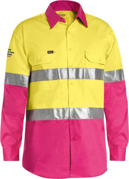 Taped Hi Vis Cool Lightweight Shirt - made by Bisley