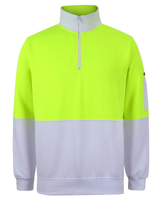 Hi Vis Half Zip Windcheater - made by JBs Wear